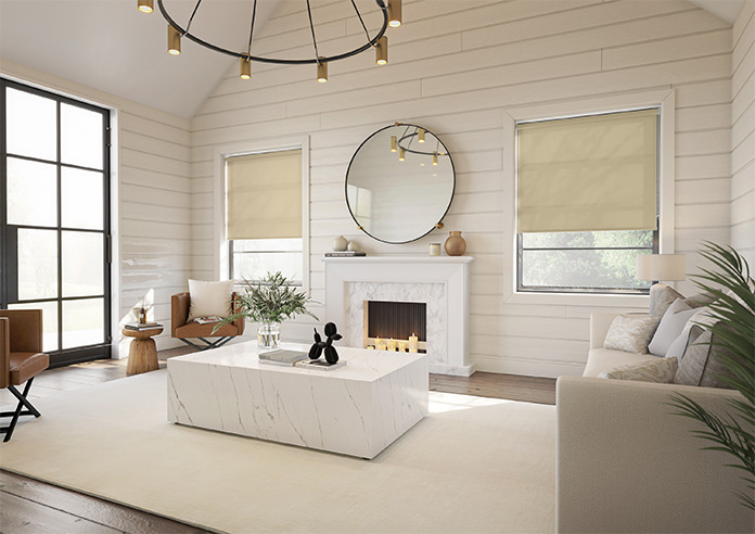 Trapani, Stone - Twist&Fit Roller Blind - Image 7